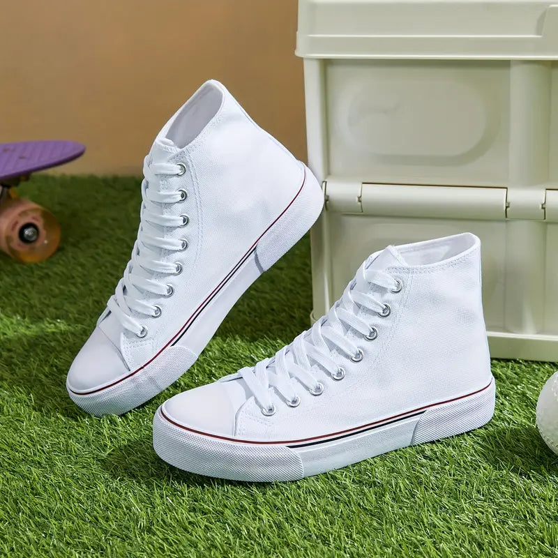 Women 's Mid-Top Canvas Sneakers