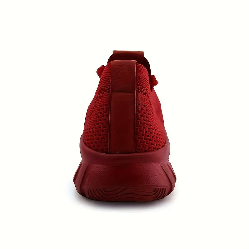 Men's Bold Red Sneakers