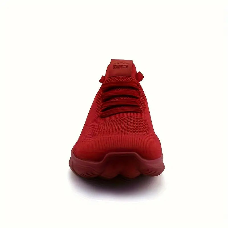 Men's Bold Red Sneakers